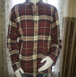 Mens American Eagle Classic Fit Plaid F